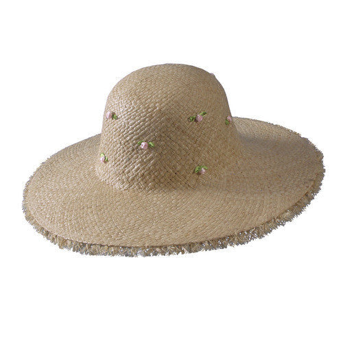 Ladies Straw Beach Hat